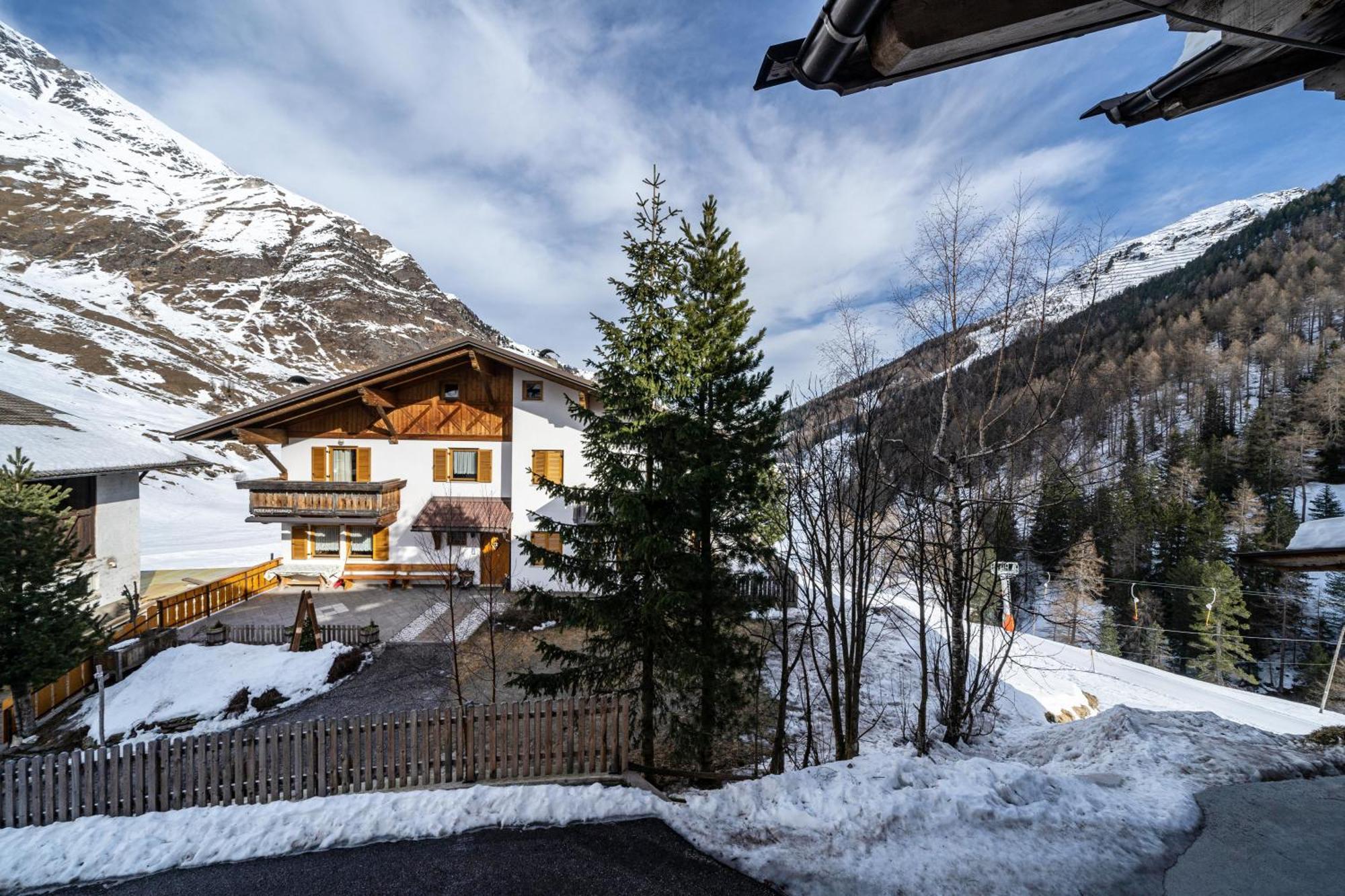 Seppnerhof Ferienwohnung Edelweiss Pfelders Exterior photo